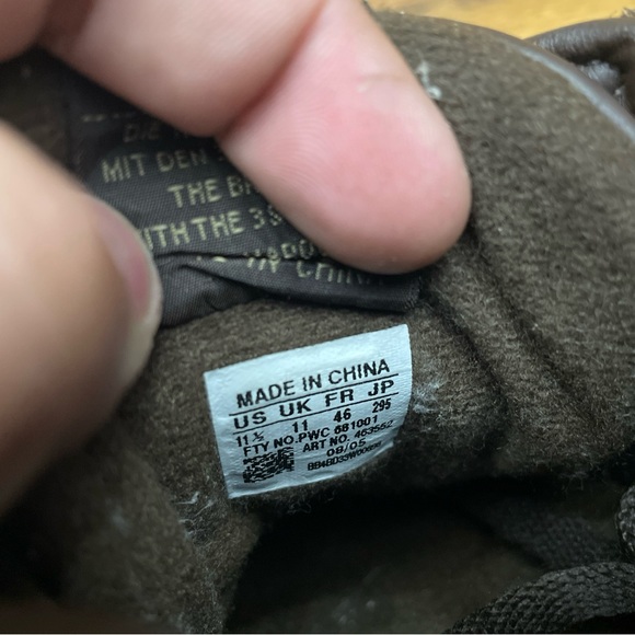 2005 Adidas Pro Model Low Strap Brown Size 11.5M Used No Box VTG Retro Rare - Picture 7 of 7